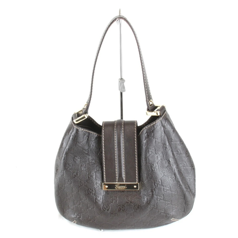 GUCCI Black Leather Bag